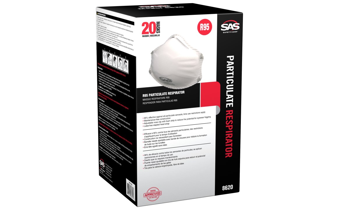 SAS Safety Group | R95 Particulate Respirator - 20PK